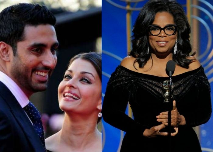 Abhishek's Response When Oprah Winfrey had asked Aishwarya why she has never been kissed on screen